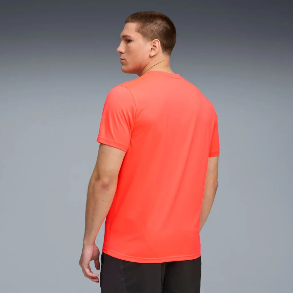 Heren puma ess solid cat tee roze m