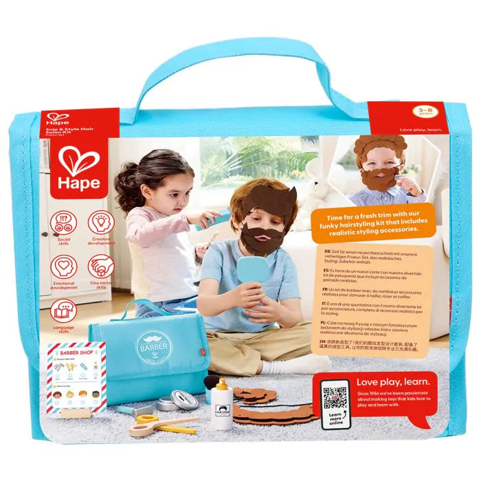 Комплект за фризьорски салон Hape Snip & Style