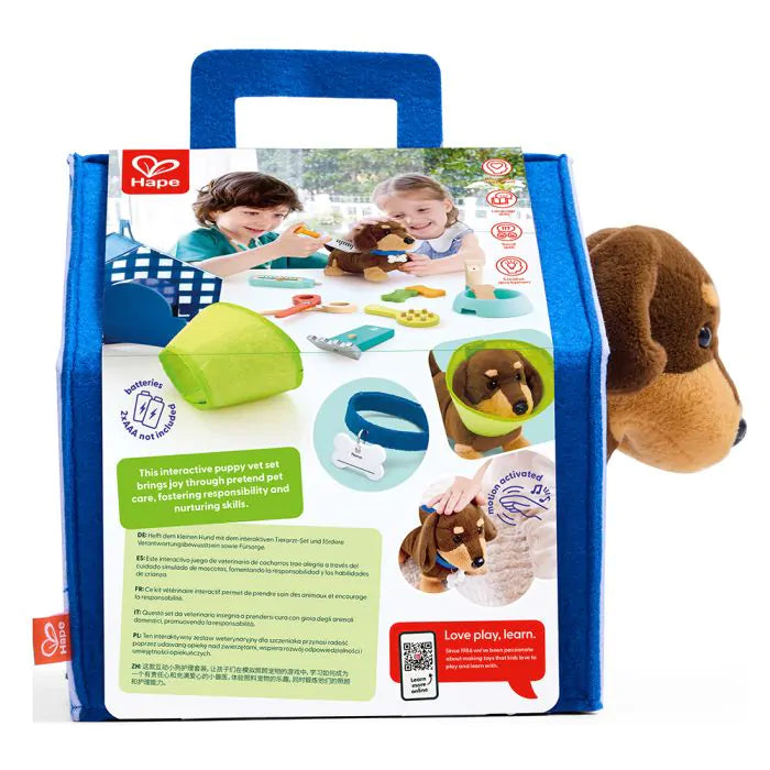 Hape Puppy Care Clinic Vet Set