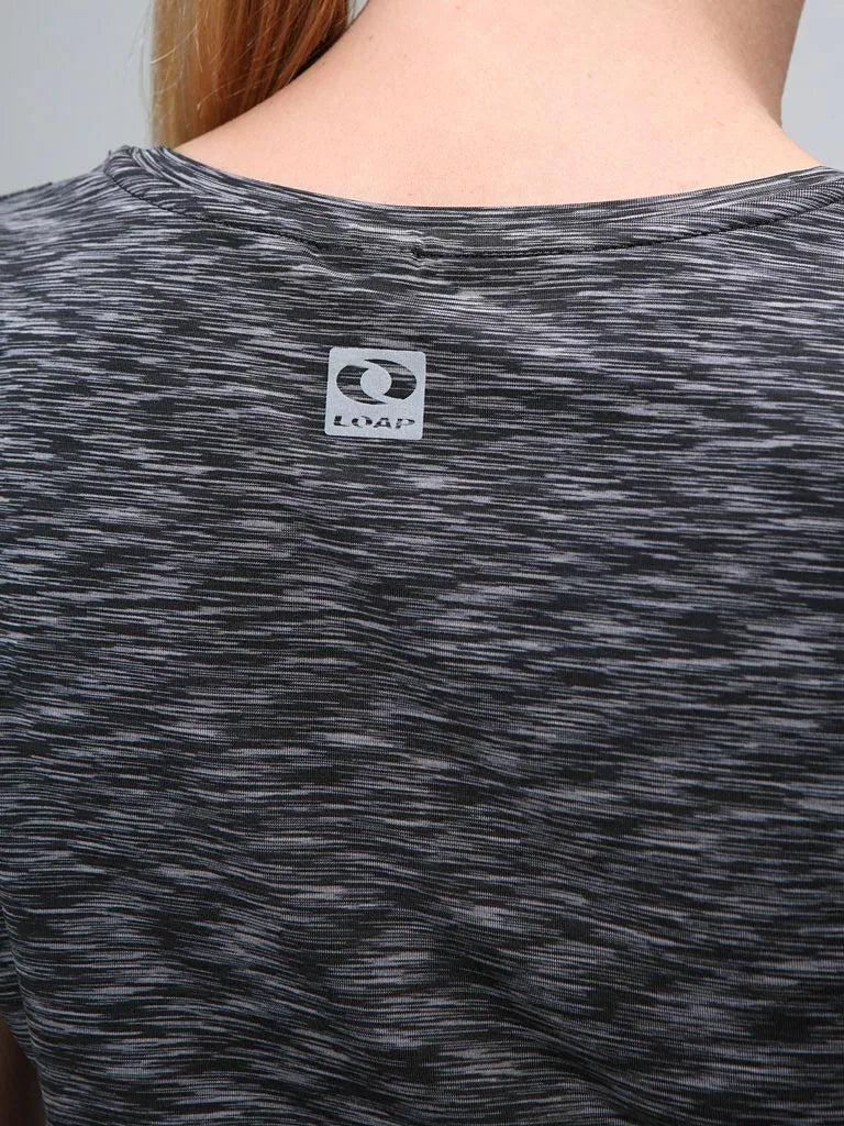 T-shirt Femme Loap Marlona Gry Gris