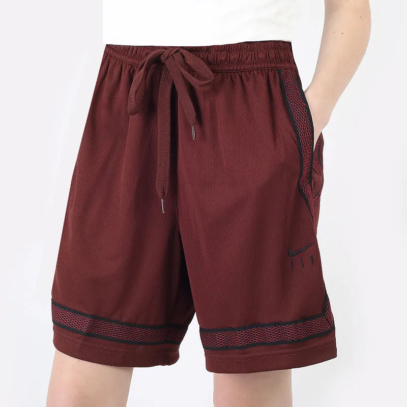 Short de basket-ball Nike Air Jordan pour femme, bordeaux, S