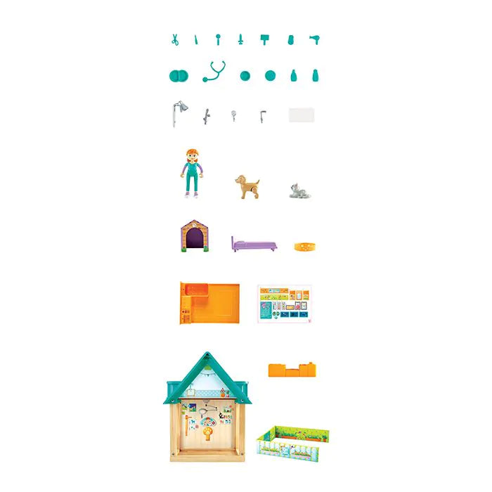 Hape Furry Friend Vet Set