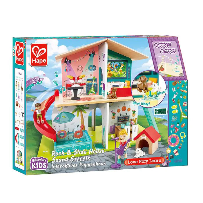 Музикална къща за кукли Hape