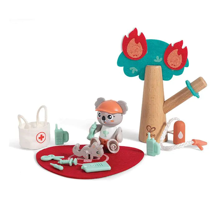 Waldbrandrettung von Green Planet Explorers