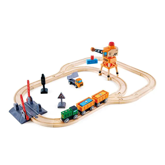 Hape Crossing & Crane Sæt