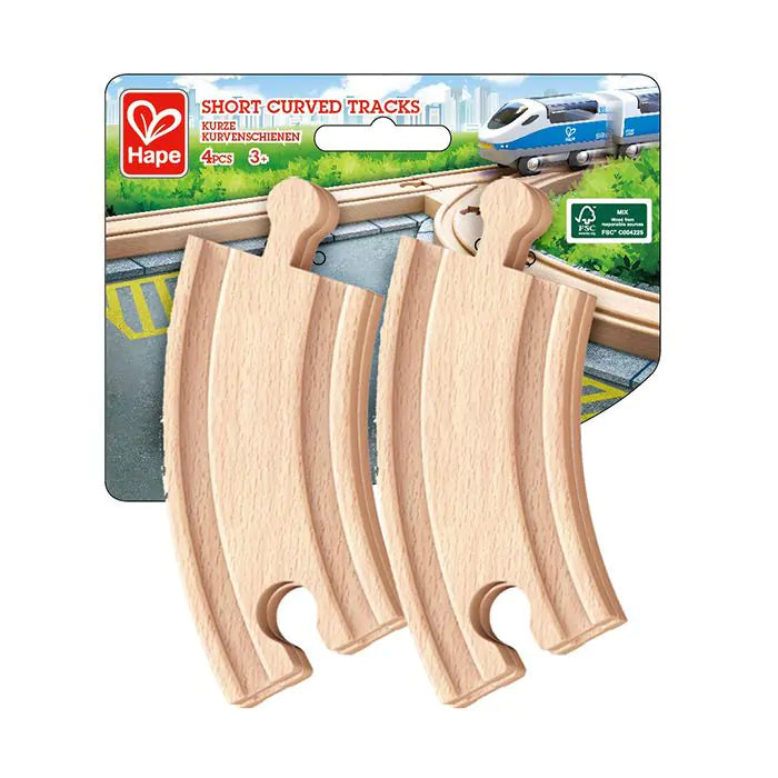 Hape Şenile Curbate Scurt 4 Buc
