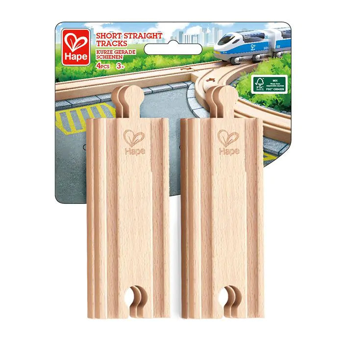 Hape къси прави писти 4 бр