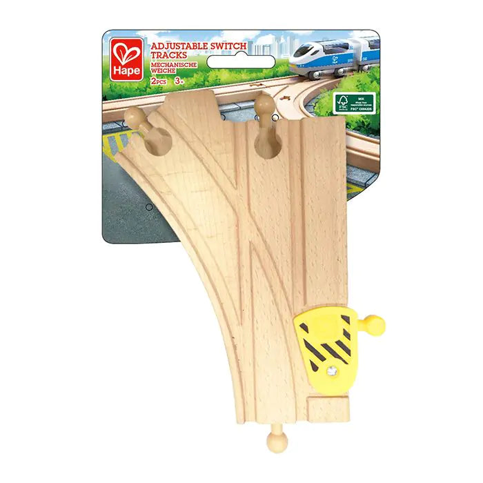 Hape Regulowane szyny przełączające 2 szt