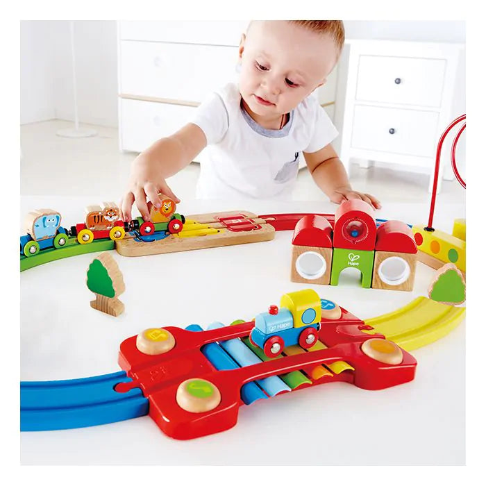 Hape Rainbow Puzzle Railway
