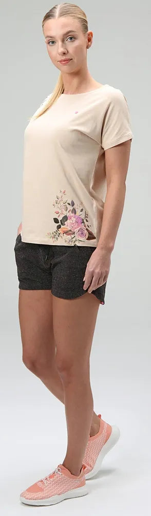 Damskie spodenki Loap Edgara Blk czarne XL