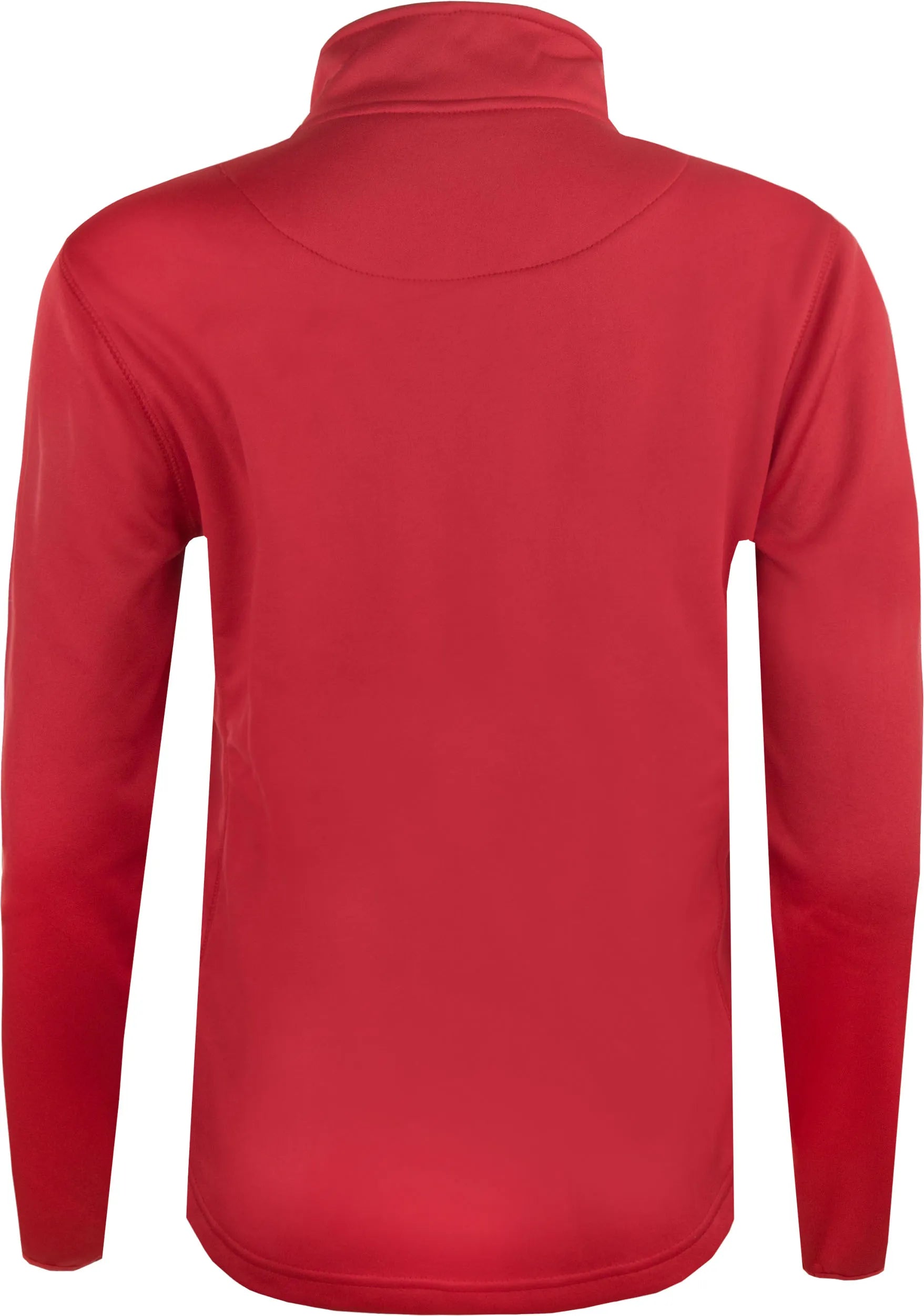 Bluza dziecięca Playerlayer Quarter Zip czerwona 152-158