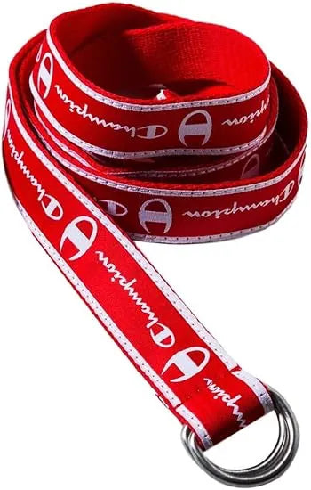 Champion Unisex Cadet D Ring Belt Red