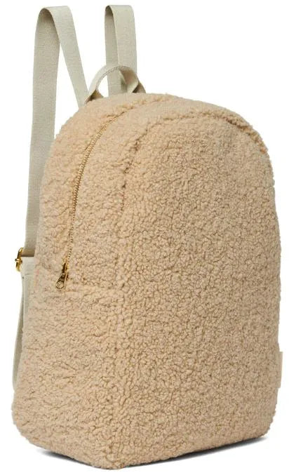 Children's Backpack Ecru Teddy Midi Studio Noos Beige