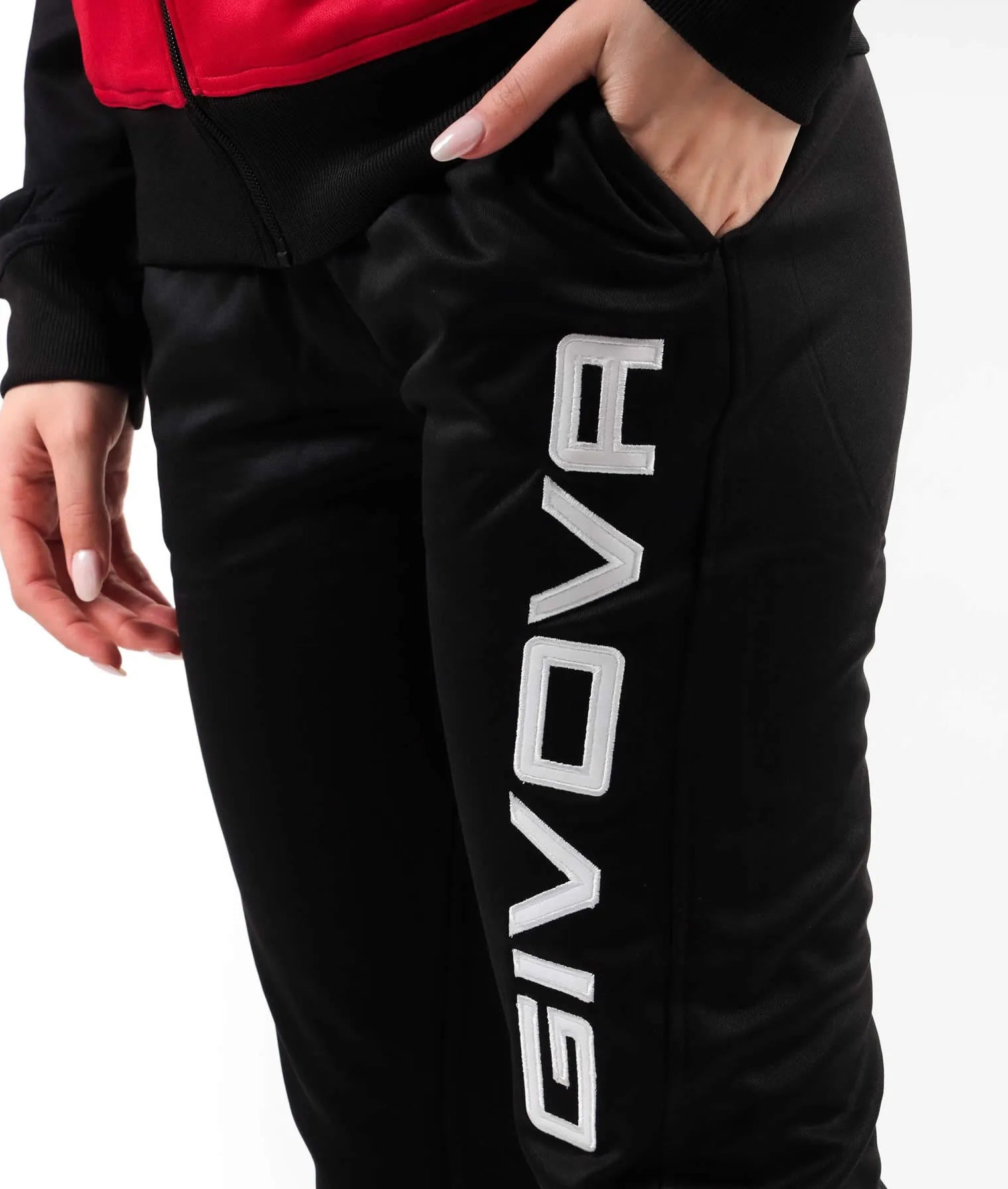 Completo sportivo Givova Cuba Rosso-nero