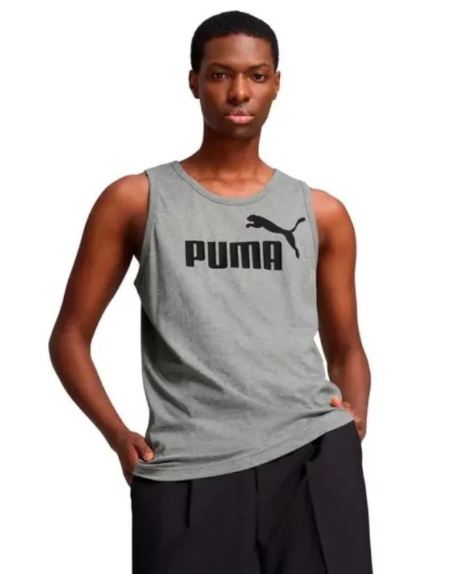 Débardeur Puma Ess No. 1 Logo pour hommes, gris