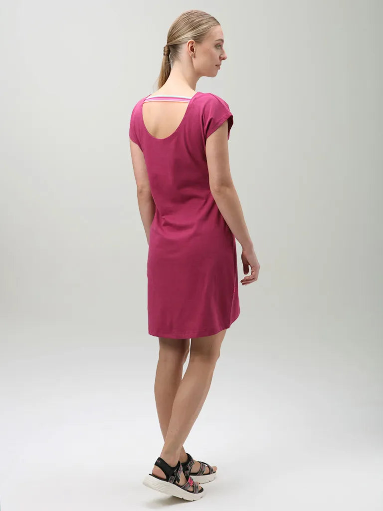 Vestido Feminino Loap Aubrieta Rosa Rosa