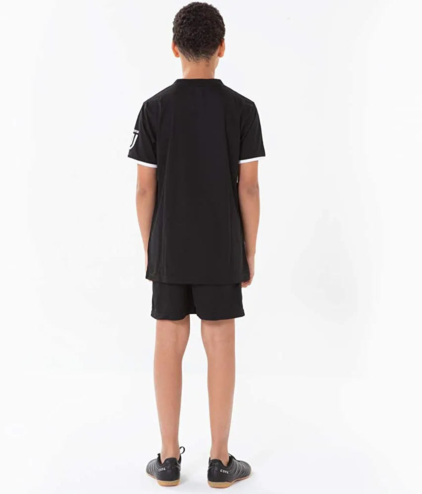 Barnfotbollsset juventus junior minisats svart 152