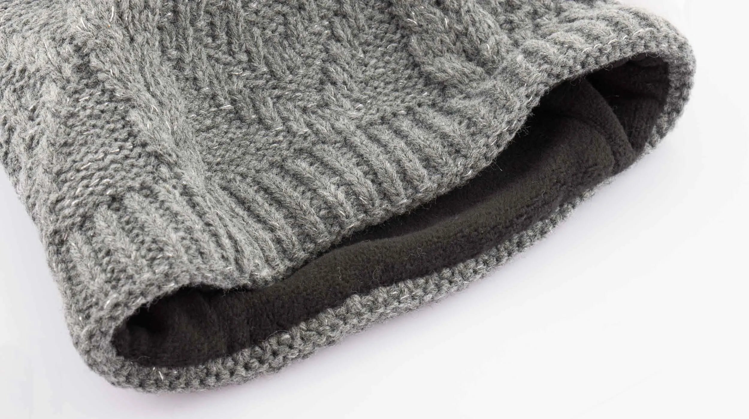 Børne vinterhue jail jam lækker hat junior med grå 3-6 år