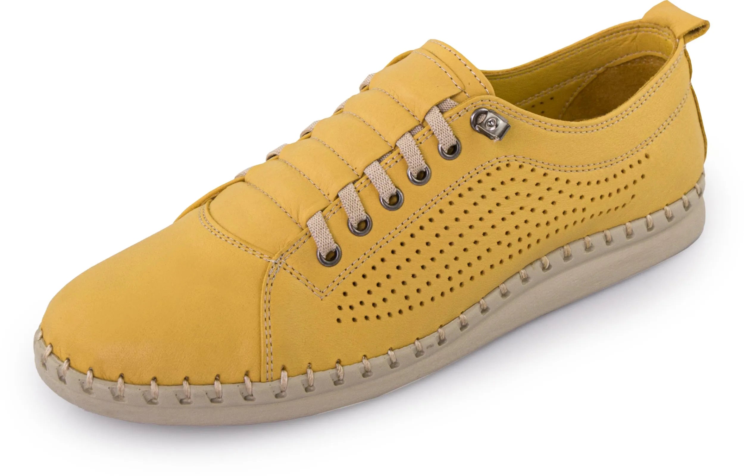 Zapatos Mujer Piel Nell Perform Amarillo