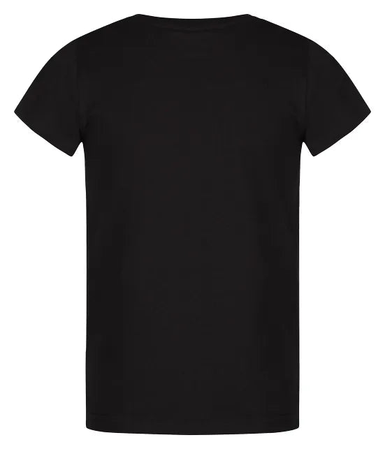 T-léine teanndáileog lúb do leanaí dubh 128