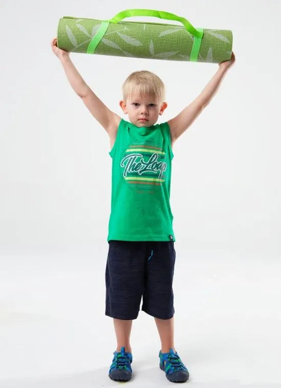 Dziecięcy podkoszulek Loap Bafr Green 128