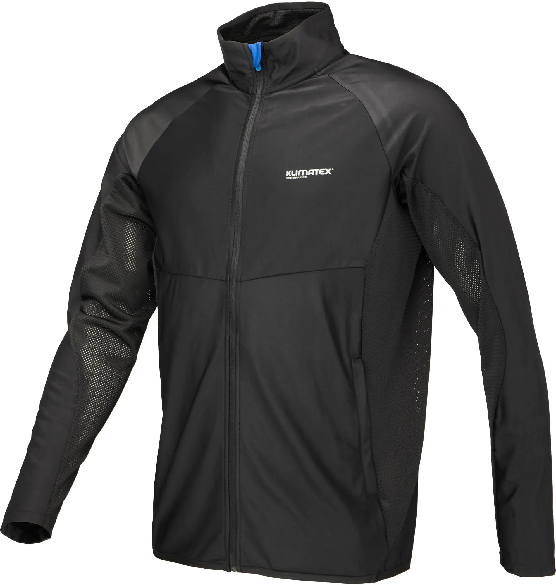 Hanorac alergare bărbați klimatex kento negru 2xl