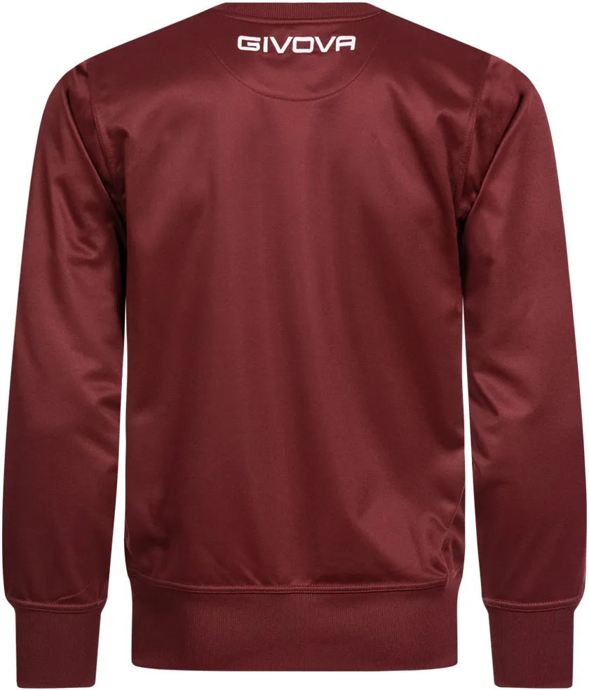 Sudadera Deportiva Givova Polarfleece One Burdeos 2xl
