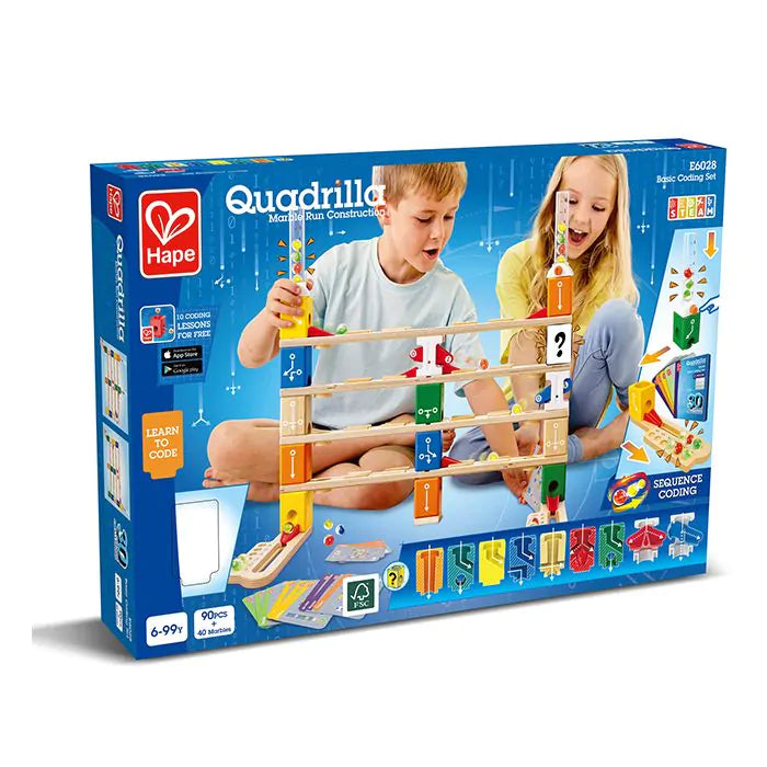 Conjunto de codificação básica Hape Quadrilla
