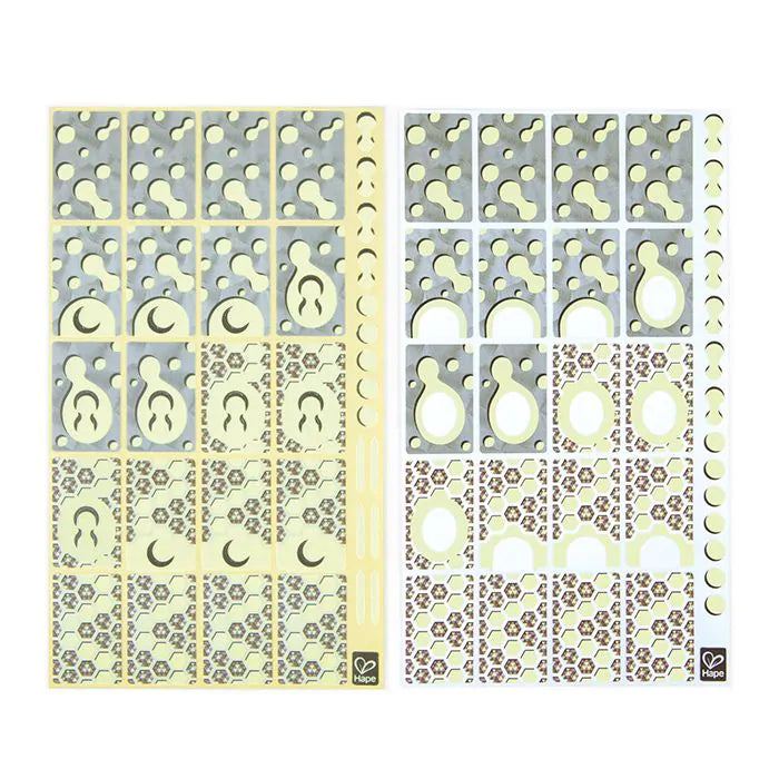 Hape Go & Glow Removable Stickers Cosmic