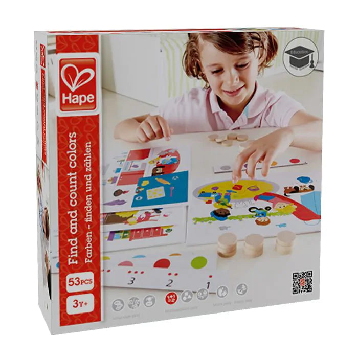 Hape Find og tæl farver