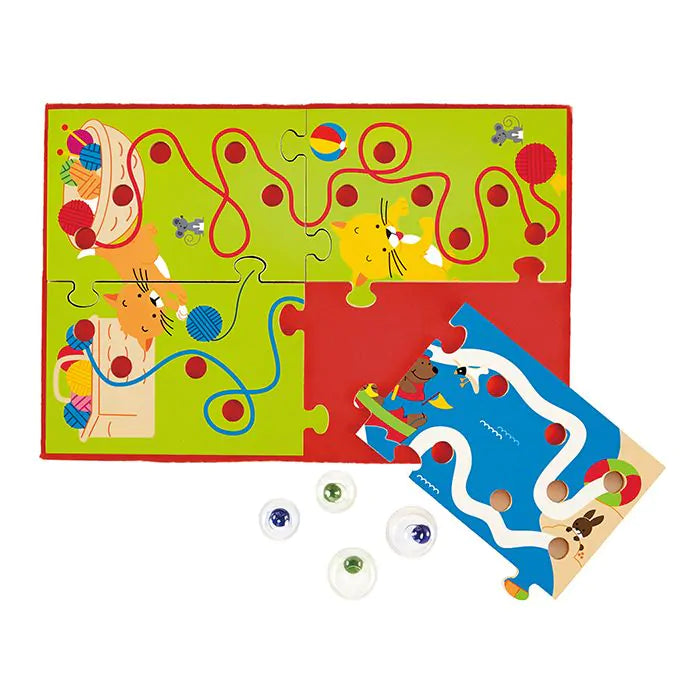Лабиринт с драсканици Hape