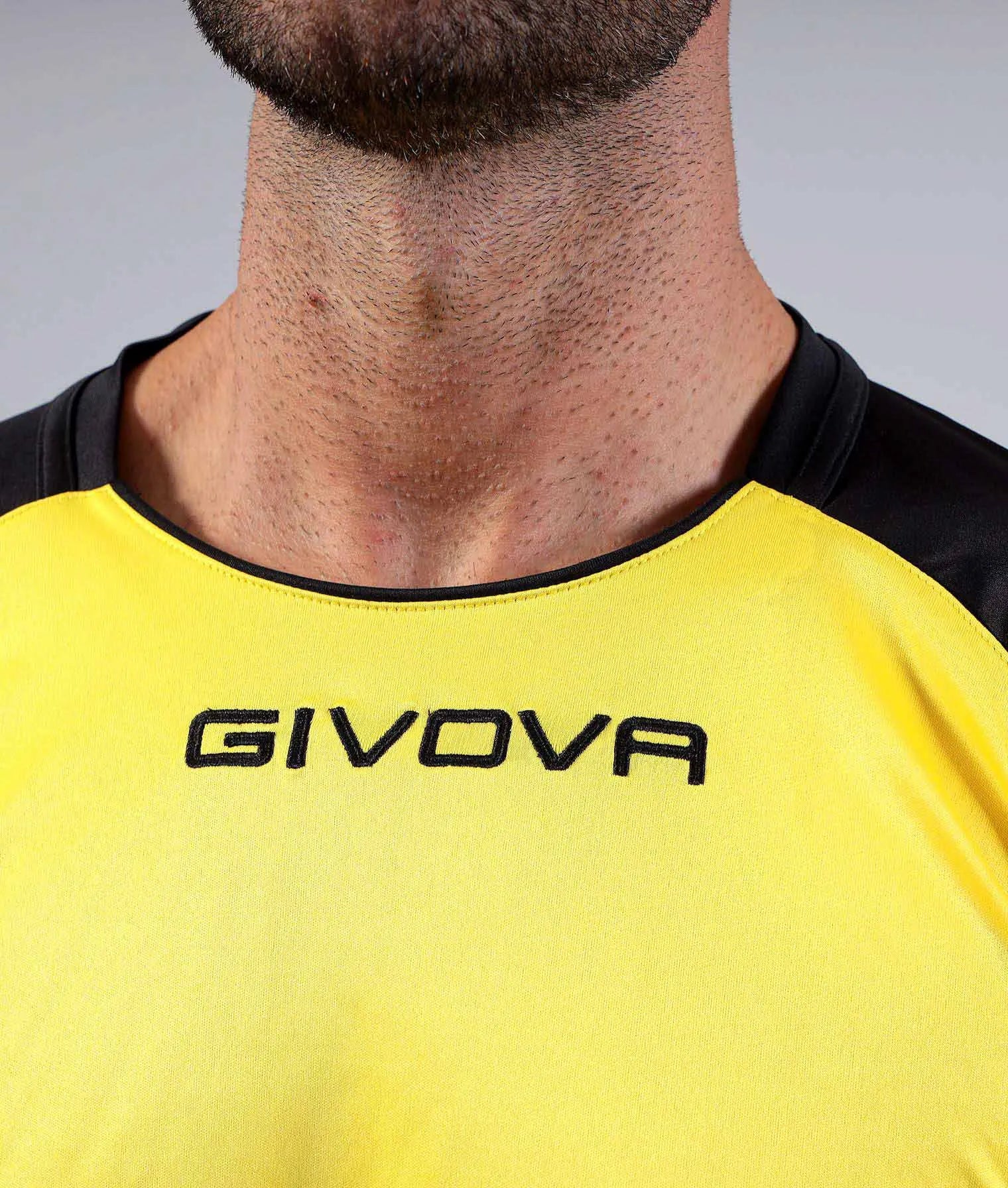 Sports T-shirt Givova Capo Gul-sort