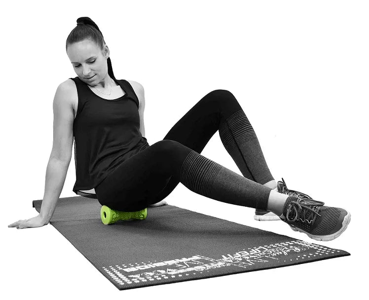 Rouleau de massage rollsoft lifefit 16x7,5cm vert