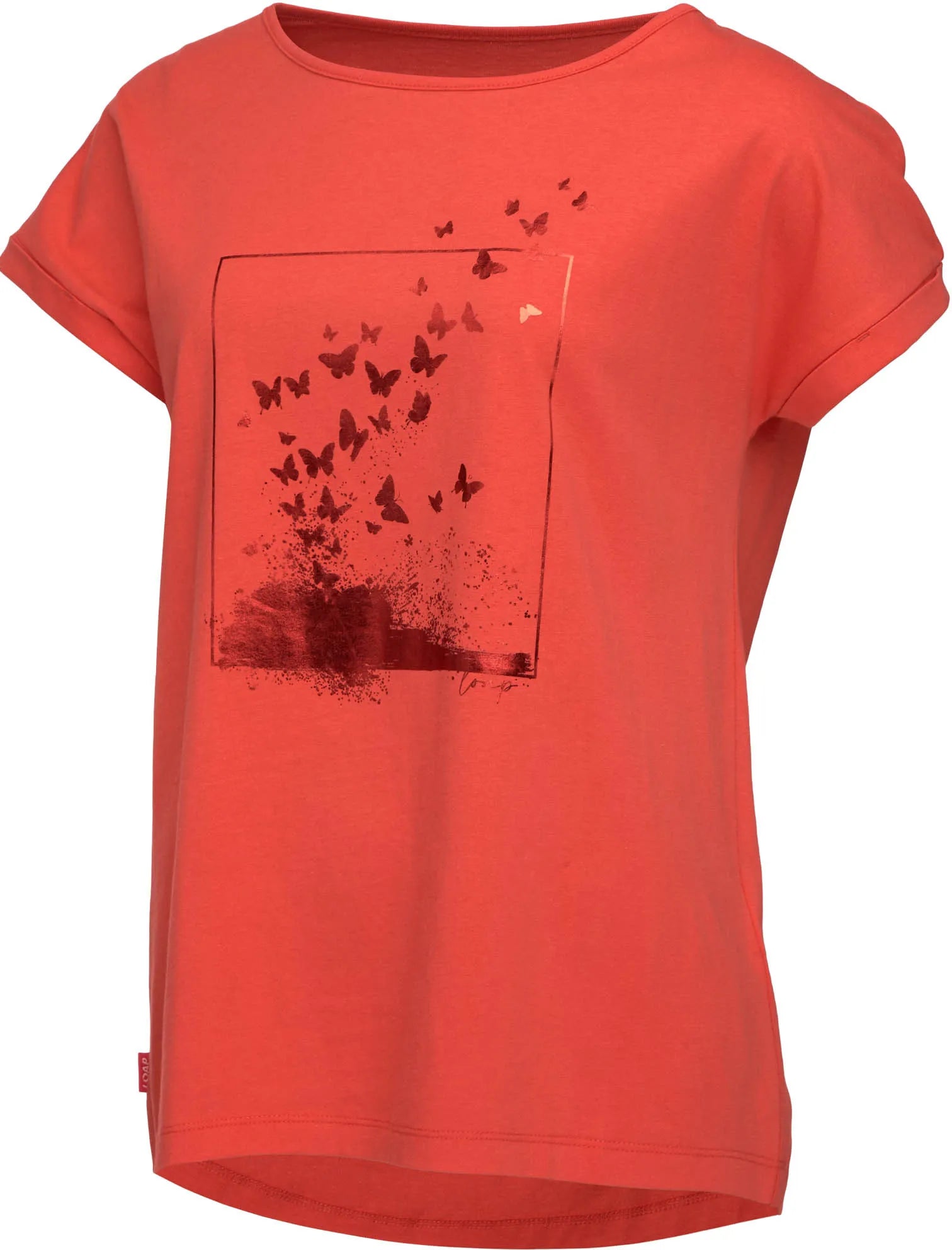 Damen-T-Shirt Loap Bazala rot l