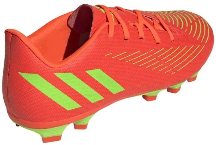 Ghete de fotbal Adidas unisex Predator Edge 4 Fxg pentru bărbați portocalii