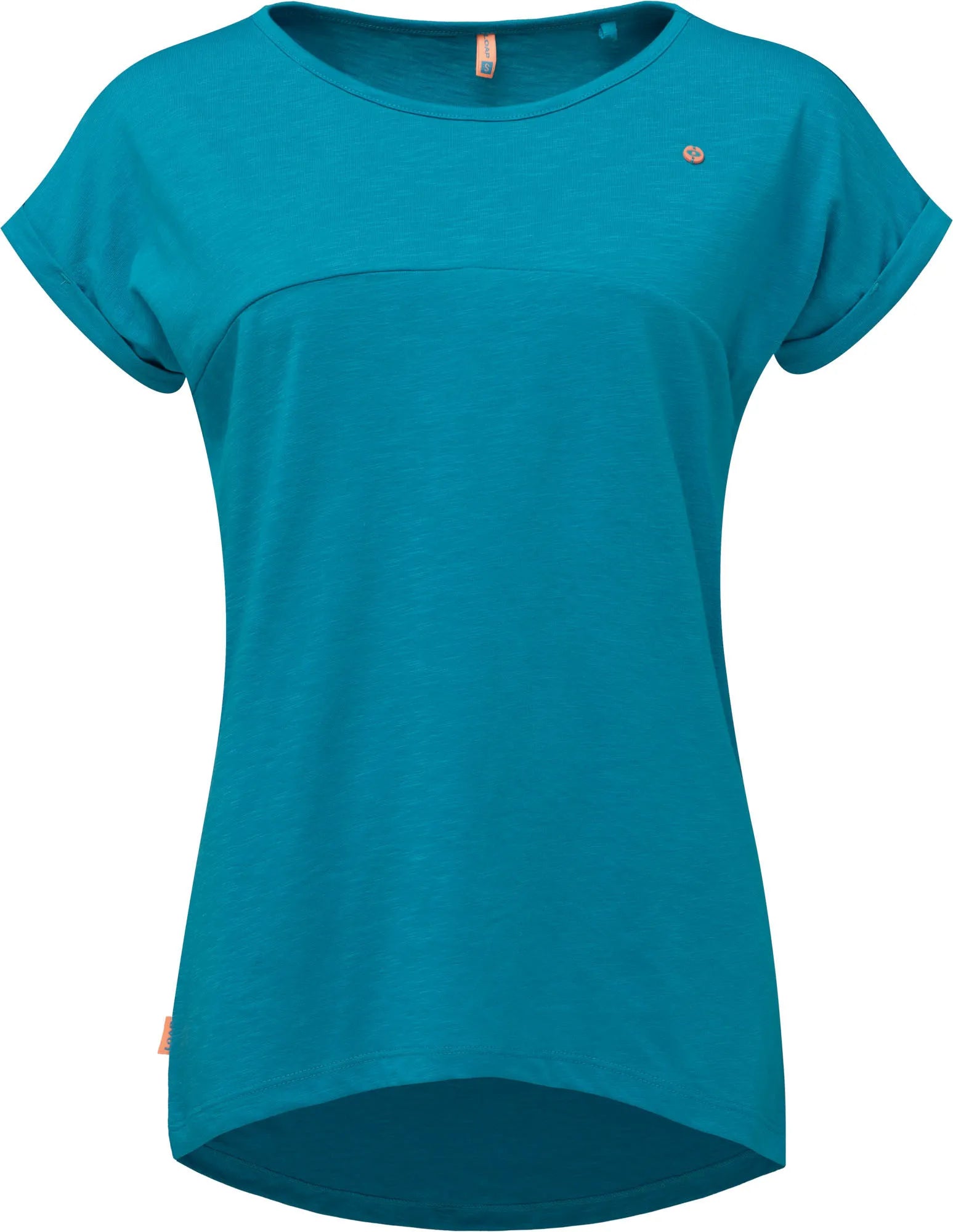 T-shirt damski Loap Blavekarka turkusowy turkusowy xs