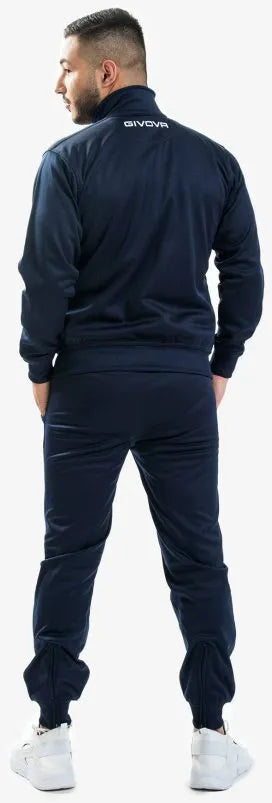 Kombinezon sportowy givova tuta one full zip niebieski 2xl