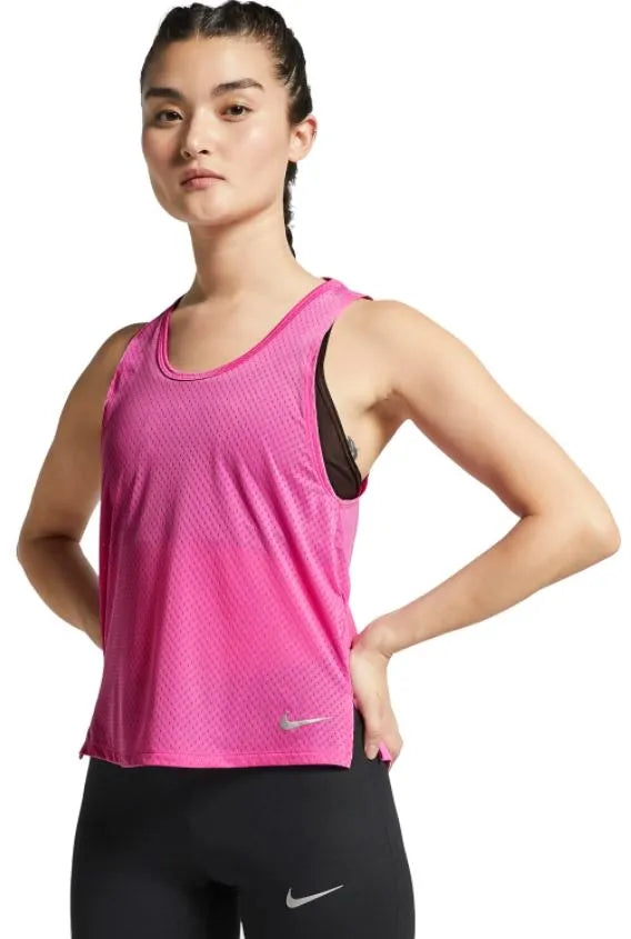 Women's Nike Miler Tank Breathe Top Pink