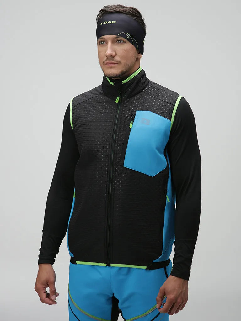 Colete masculino uxler azul xl