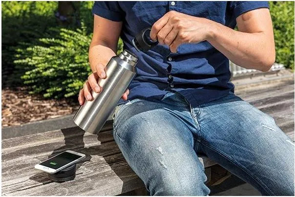 Thermos le dearadh cainteoir xd liath