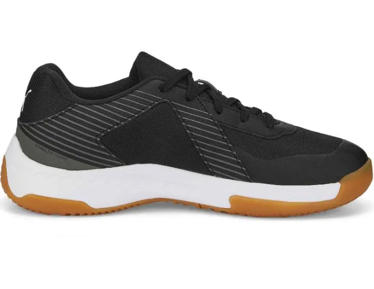 Gyermek beltéri cipő Puma Jr. Varion beltéri fekete