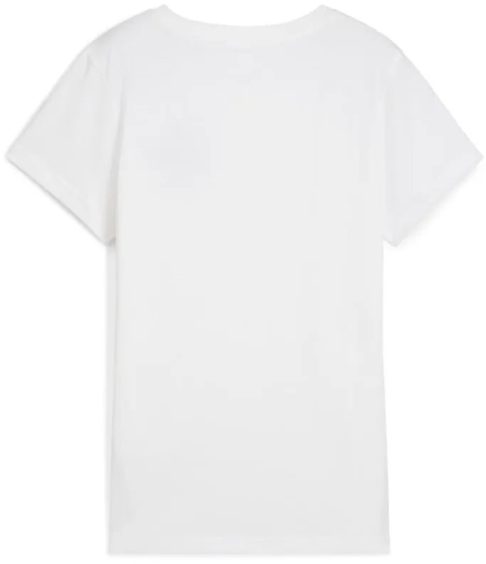 Puma Ess Script T-shirt pour femme Blanc