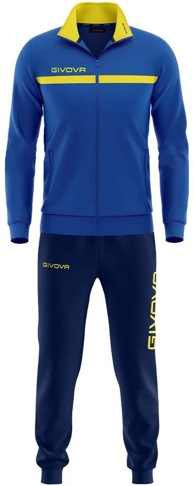 Mono Deportivo Givova Tuta One Cremallera Completa Azul 2xl
