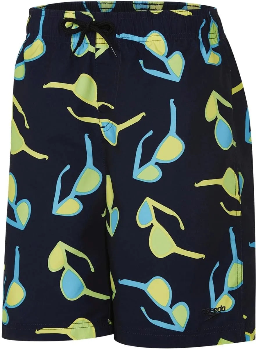Speedo Leis 17 Navy Junior Blauw kinderbadpak