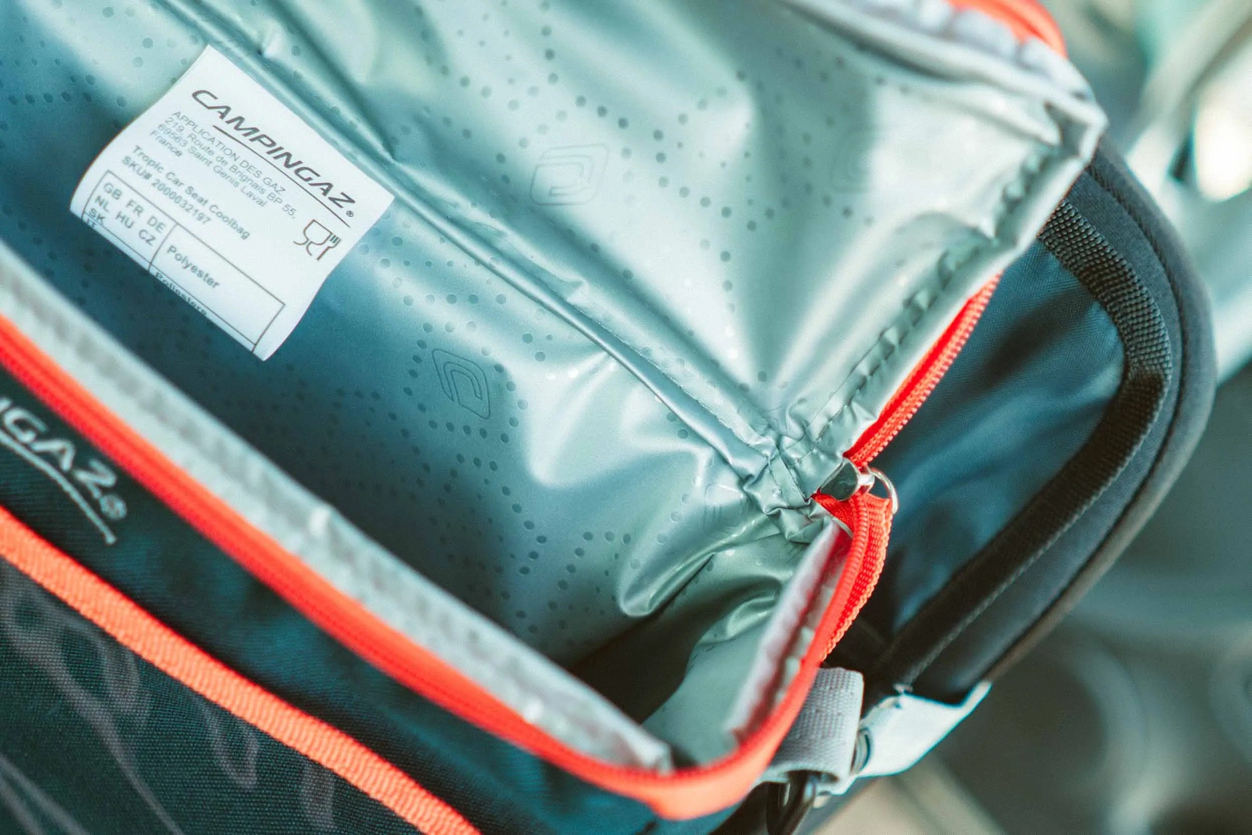 Mála carr suíochán cairr trópaiceach Campingaz gorm