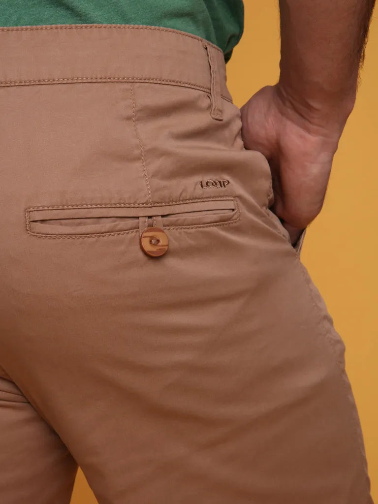 Pánske šortky loap vehen yellow m