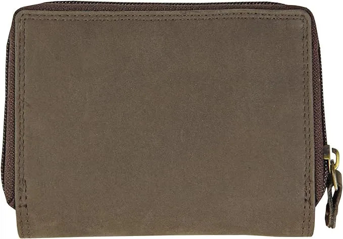 Axel david læderpung brun