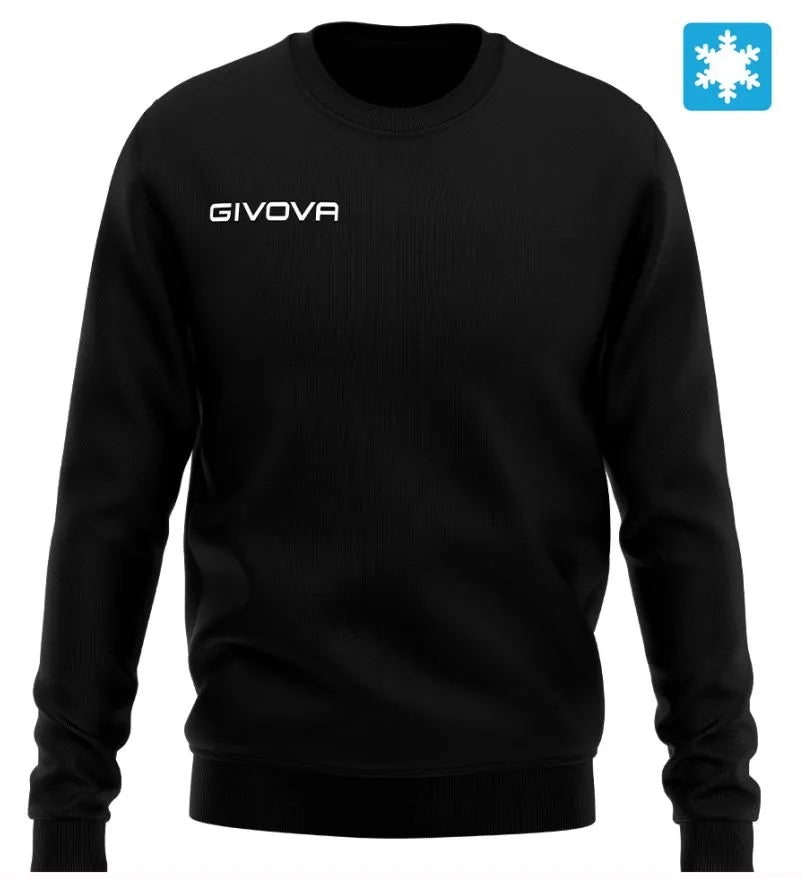 Givova Sweatshirt Felpa Black Black
