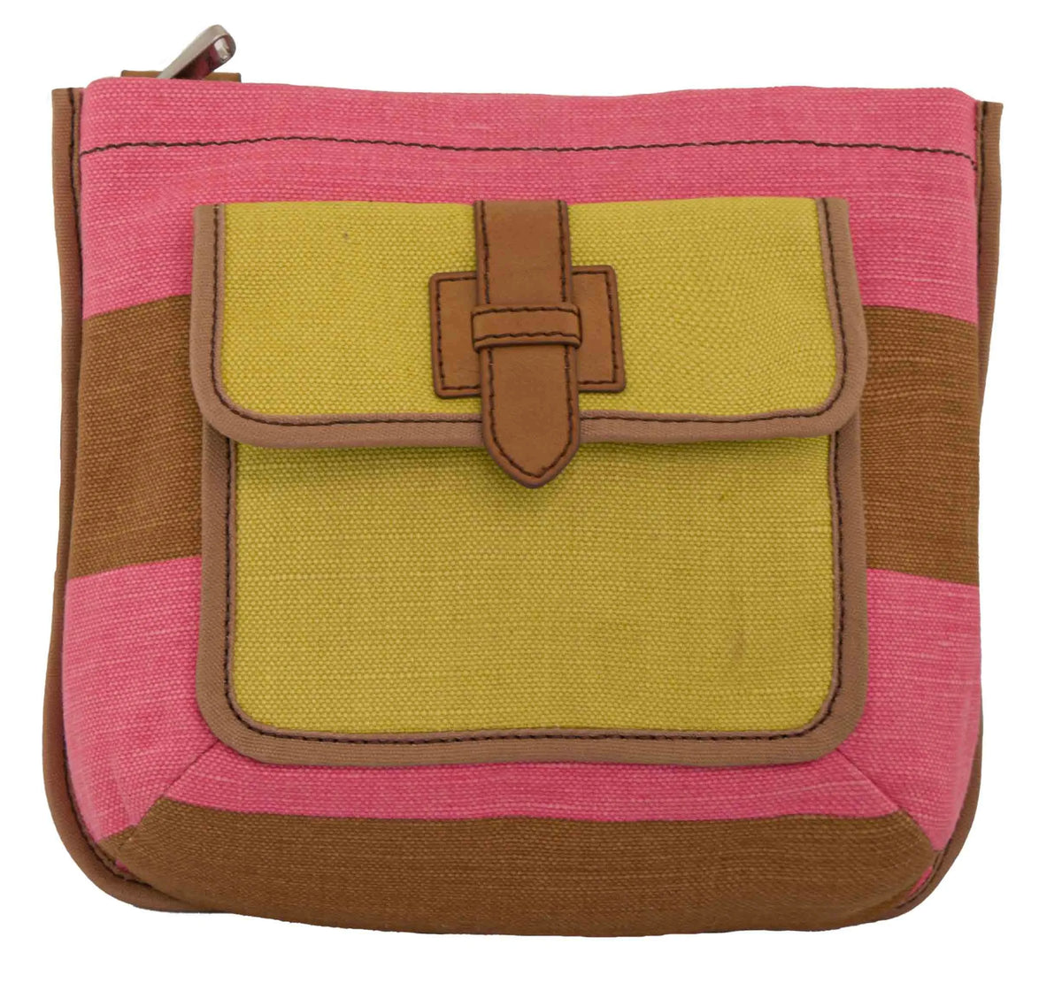 Дамска чанта Fossil Wmns Shoulderbag Shay Кафяво-розов микс