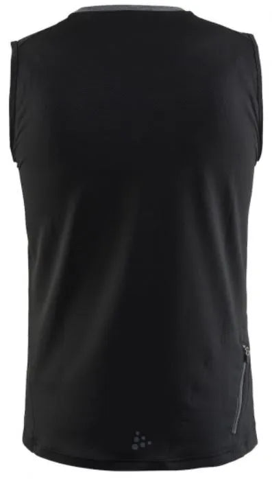 Pánske športové tielko Craft Pulse Jersey Shout Black